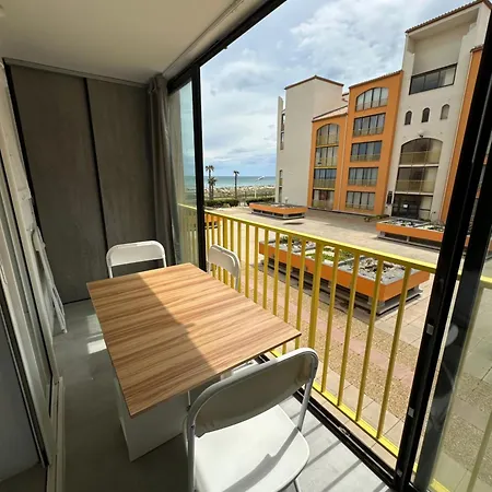 T2 Front De Mer Secteur Lydia- Clim Apartment Le Barcares Exterior photo