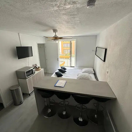 T2 Front De Mer Secteur Lydia- Clim Apartment Le Barcares Exterior photo